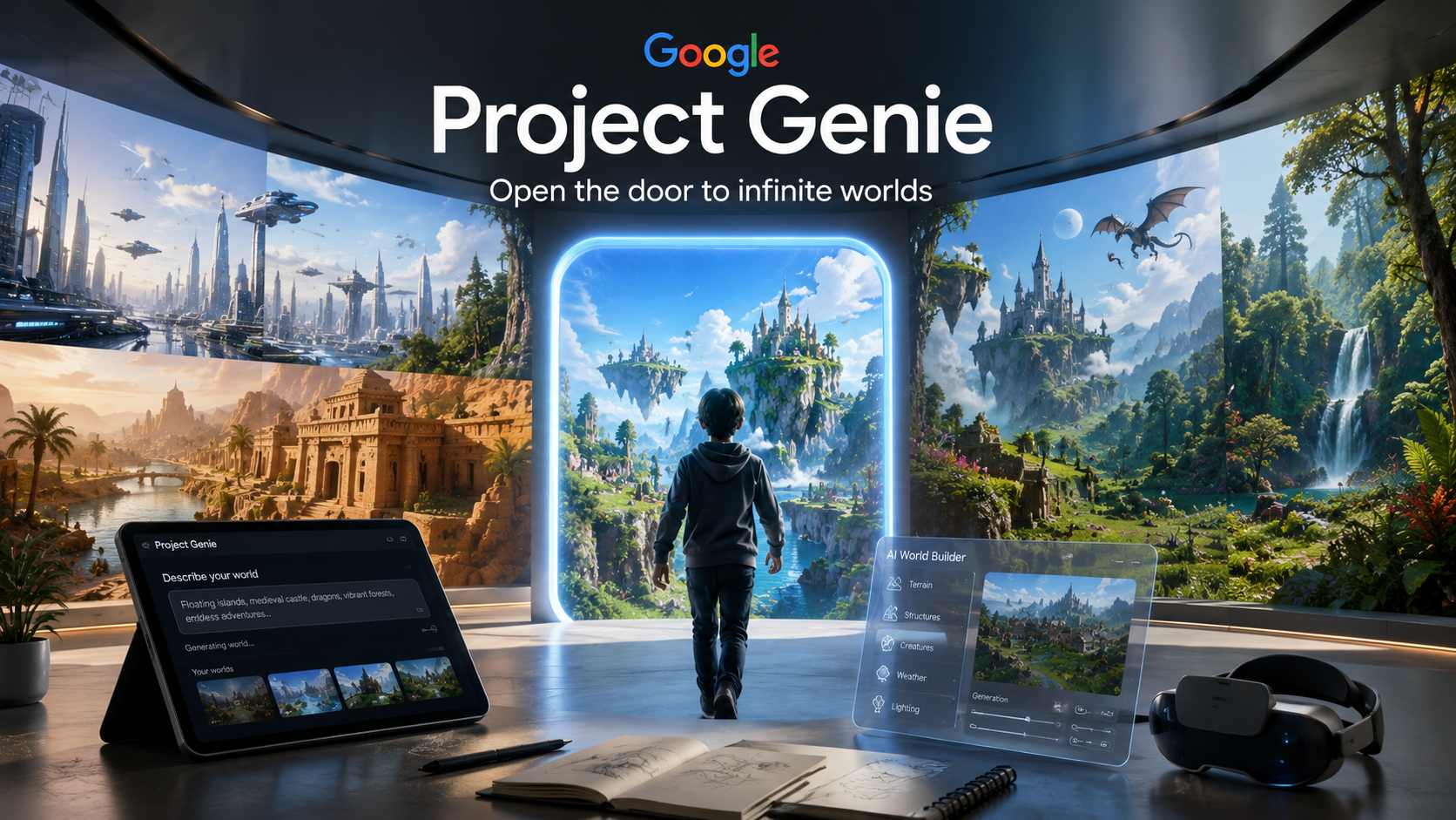 Project Genie deja de ser un experimento y apunta a convertirse en la próxima gran plataforma creativa de la IA
