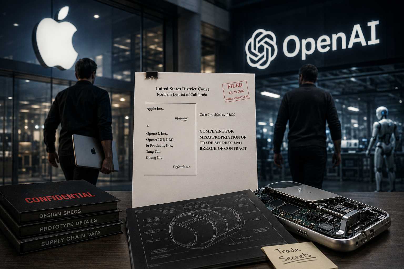 Apple contra OpenAI: mucho más que una demanda por secretos industriales