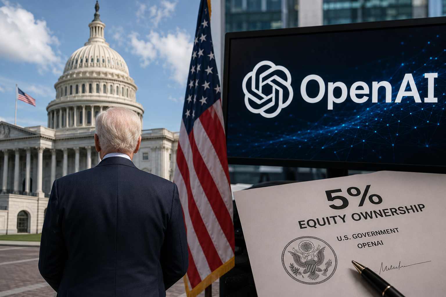 OpenAI tantea una entrada del Estado en su capital: la IA se acerca al modelo de infraestructura nacional